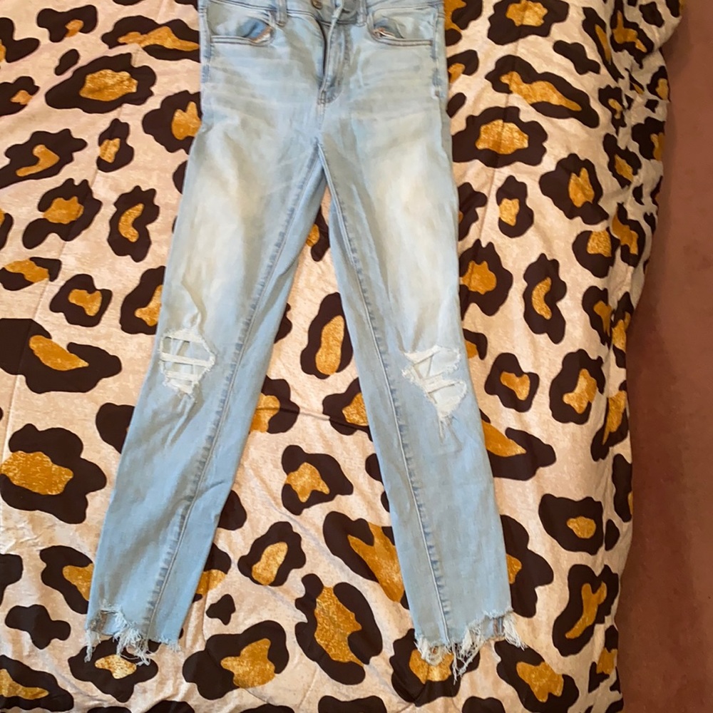 Women’s super stetch cropped jean